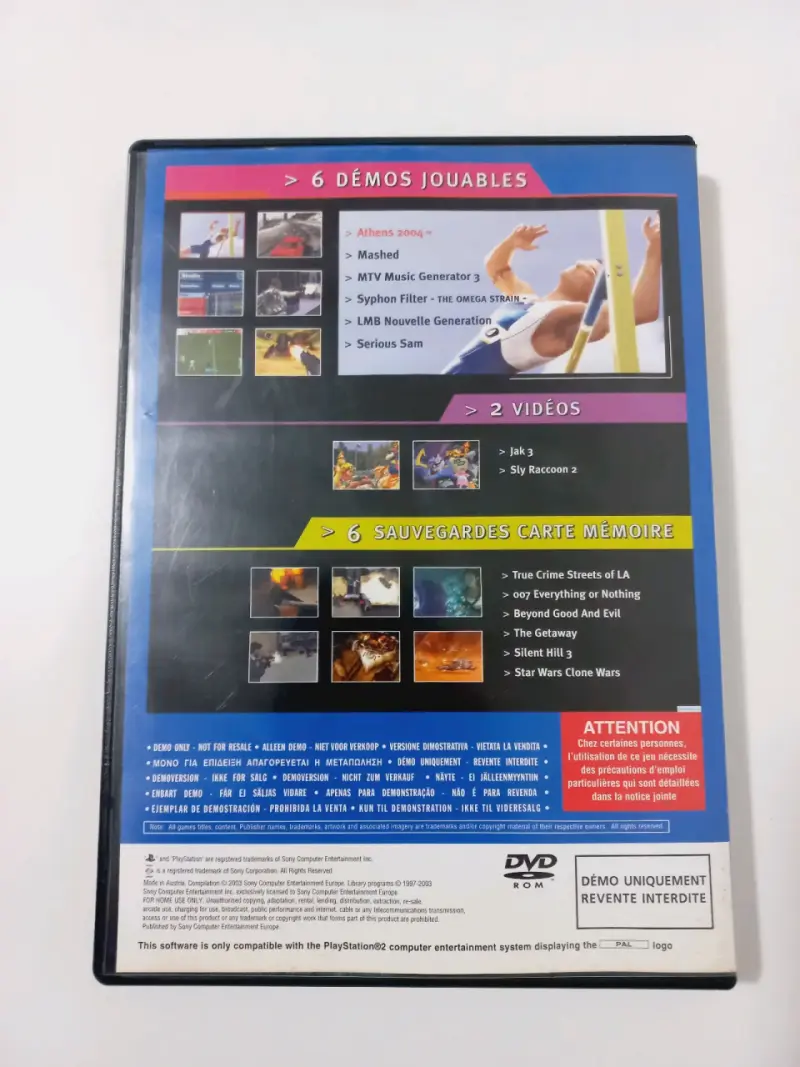 DVD de demostración PlayStation 2 Magazine 48 - 3