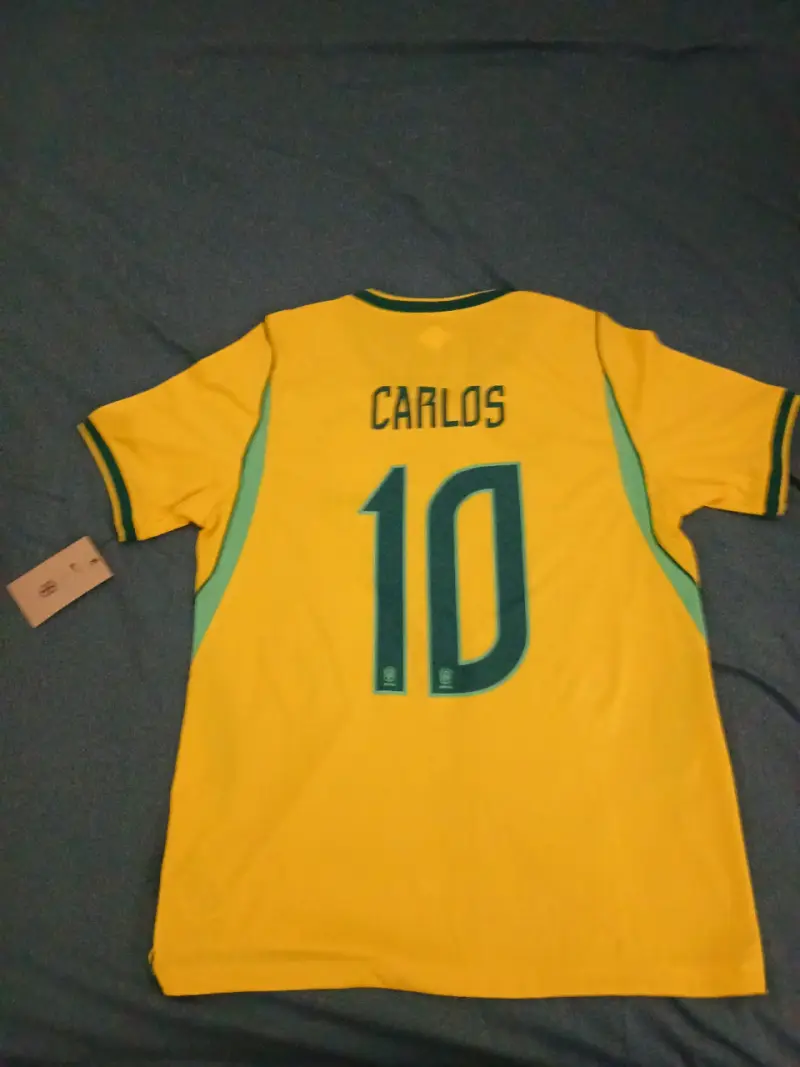 Camiseta de fútbol Brasil Nike amarilla - 2