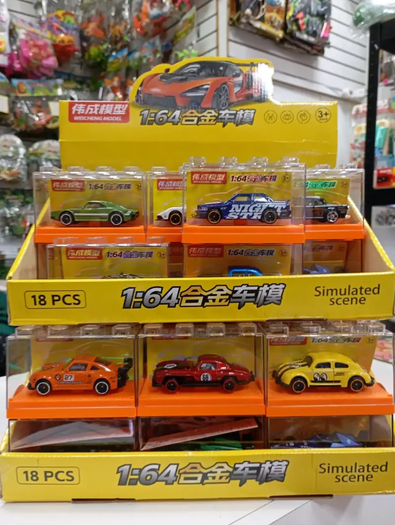 Autos metálicos en caja lego... - 4
