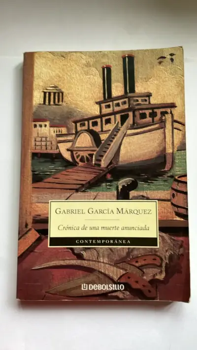 Libro Crónica de una Muerte Anunciada de Gabriel García Márquez - miniatura 1