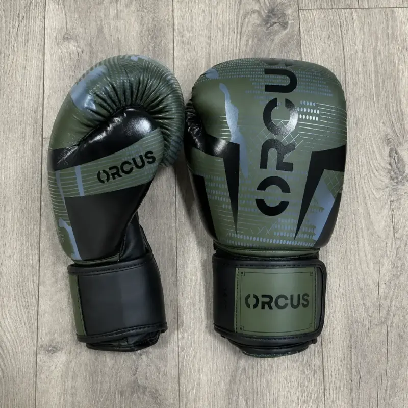 Guantes de Boxeo Orcus Vanth 8 oz | Verde Militar - 1