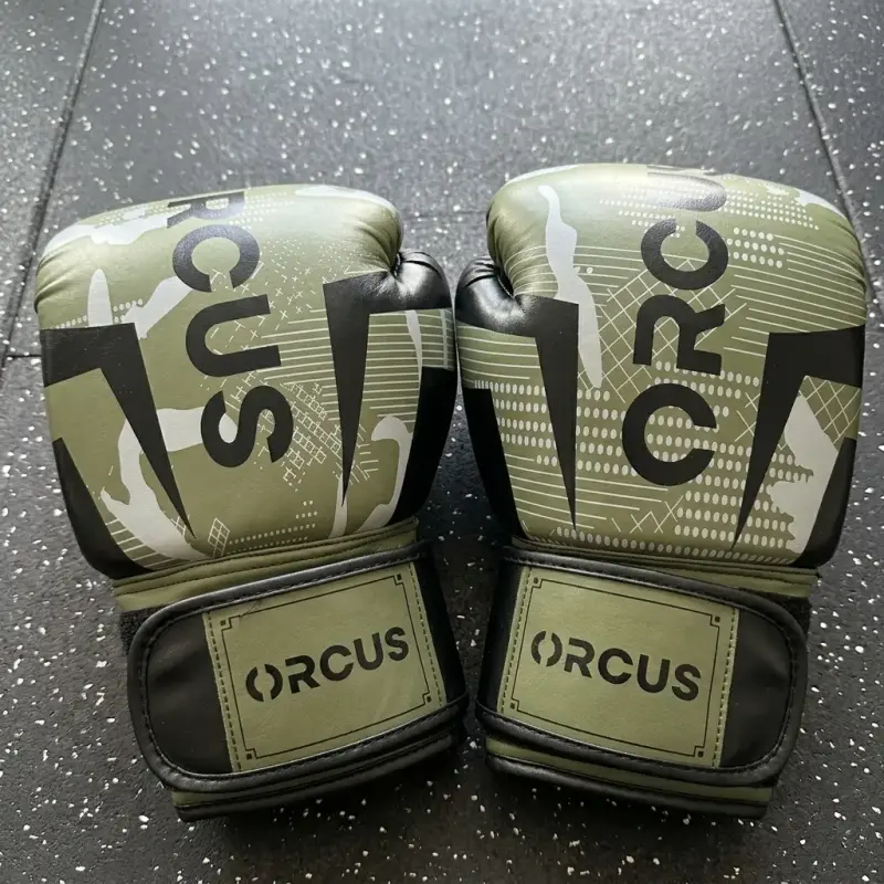 Guantes de Boxeo Orcus Vanth 8 oz | Verde Militar - 5