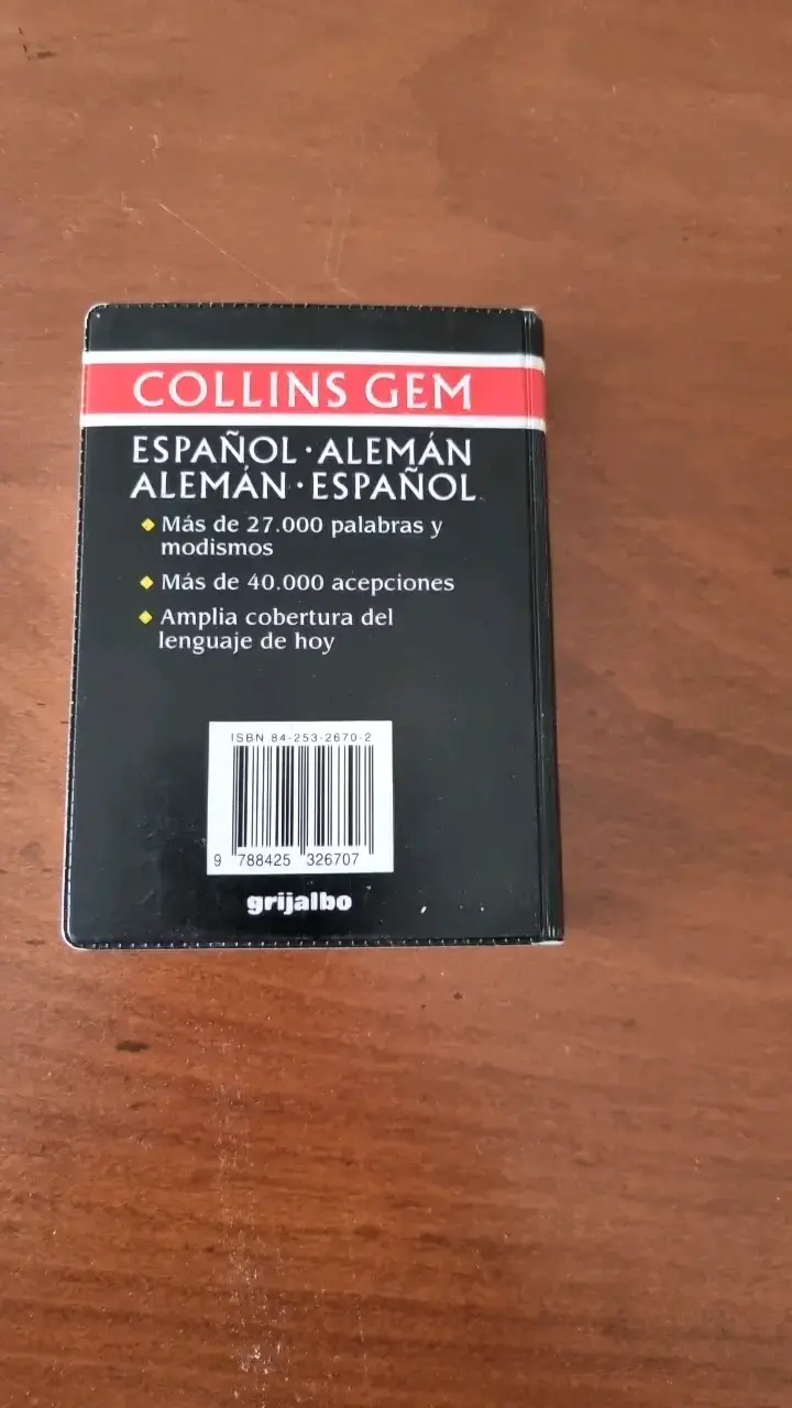 Diccionario Collins Gem Alemán-Español - 2