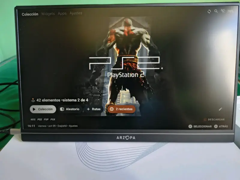 Monitor portátil Arzopa para juegos y multimedia - 2