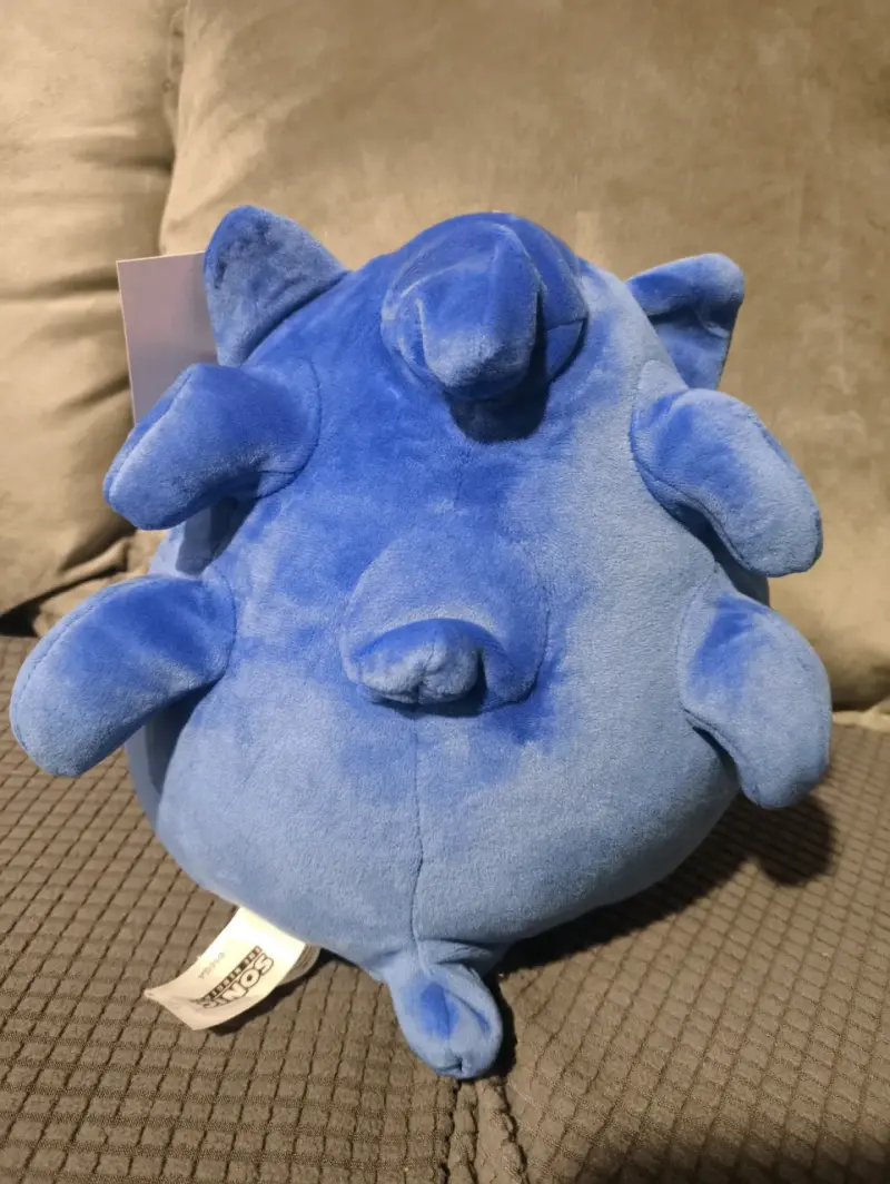 Peluche azul de erizo Sonic con etiqueta - 3