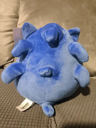 Peluche azul de erizo Sonic con etiqueta - miniatura 3