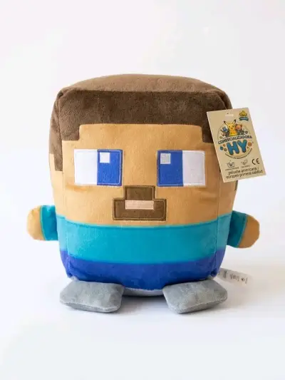 Peluche Minecraft Steve de felpa suave - miniatura 1