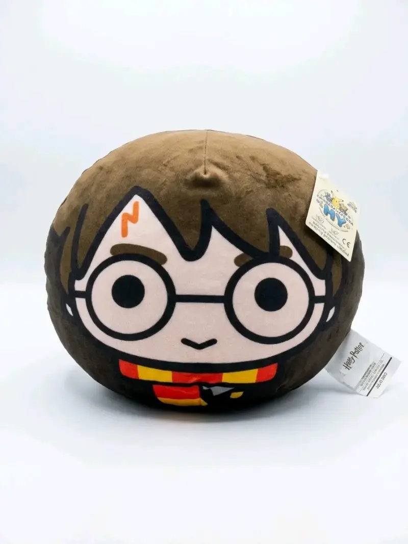 Cojín de peluche Harry Potter redondo - 1