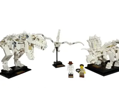 LEGO IDEAS FÓSILES DE DINOSAURIO  — DESCATALOGADO - miniatura 1