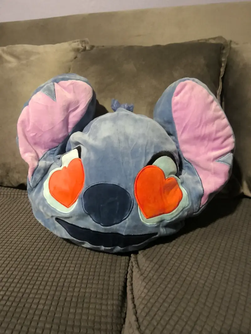 Cojín de Peluche Disney Stitch Azul - 1