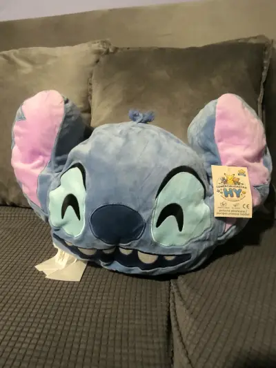 Cojín de Peluche Disney Stitch Azul - miniatura 2