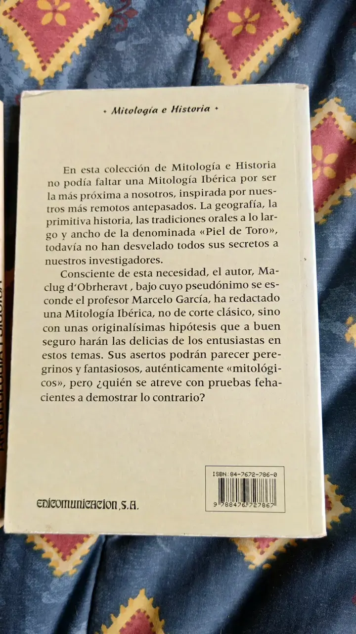 Libros Arqueología Psíquica y Mitología Ibérica - 2