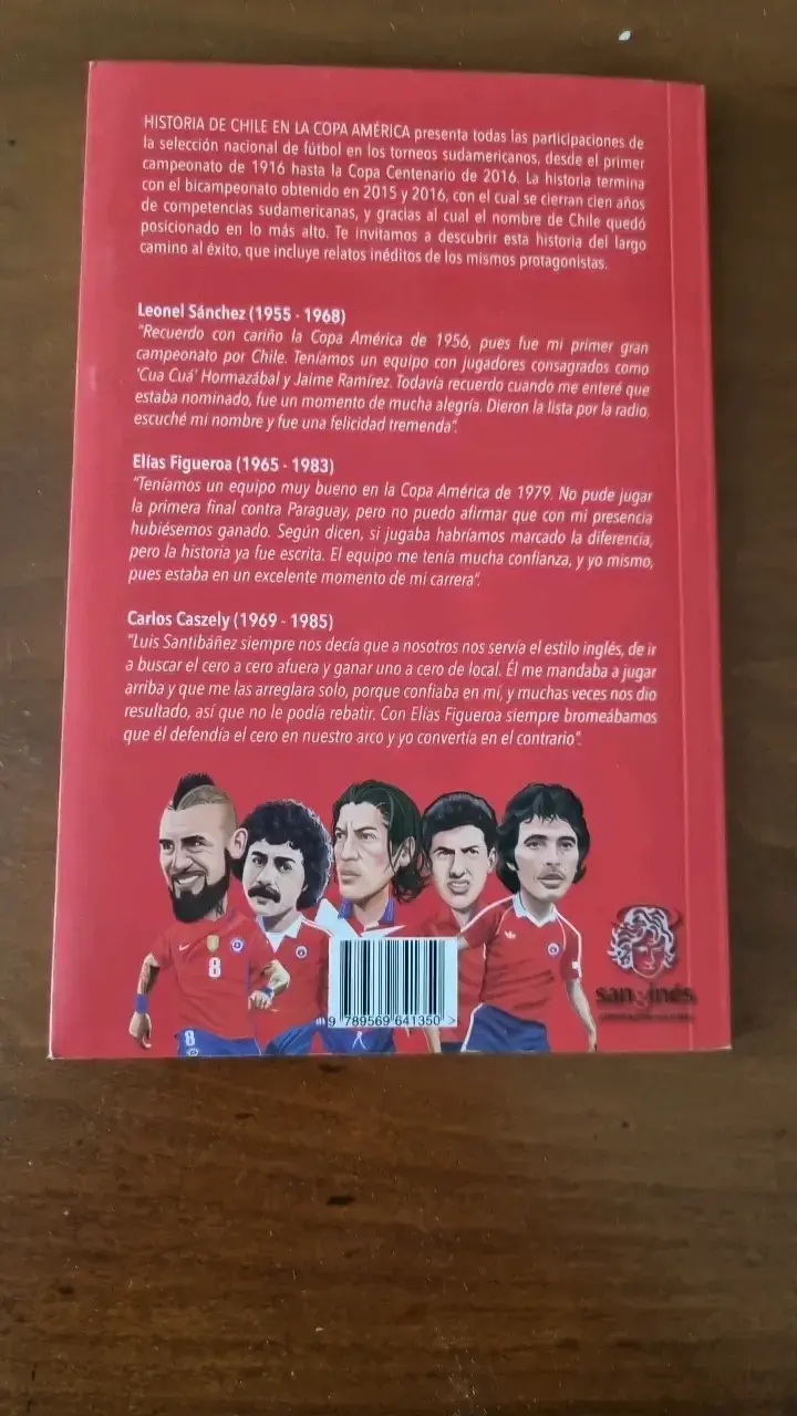 Libro Historia de Chile en la Copa América - 2