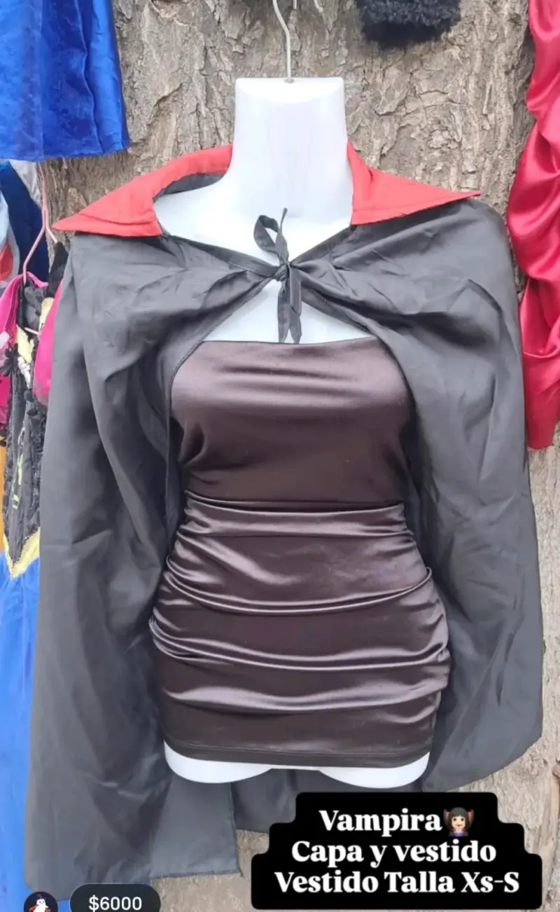Disfraz de vampira