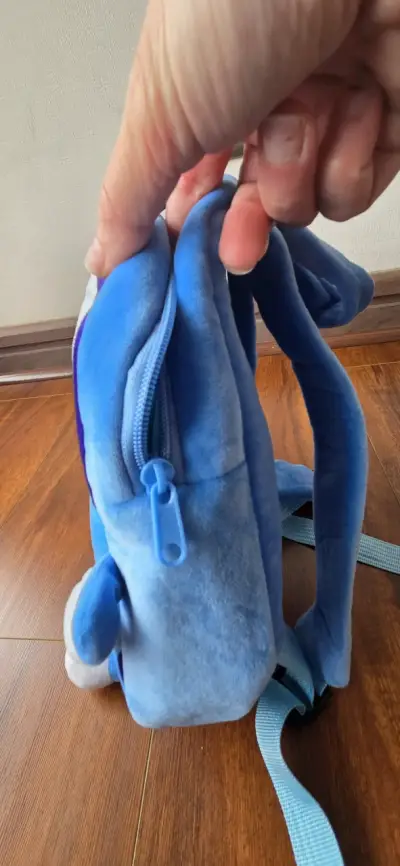 Mochila infantil de peluche azul Bluey - miniatura 4