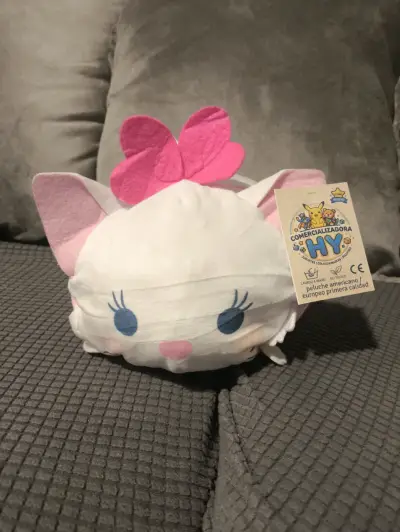 Peluche Disney Tsum Tsum Gata Marie - miniatura 1