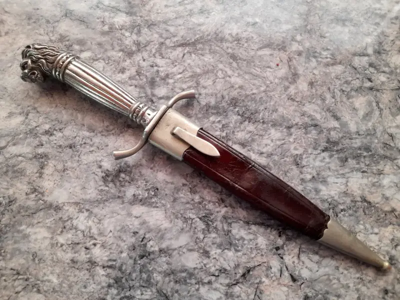 Cuchillo Daga Antigua F. Herder Abr. Sohn 1935