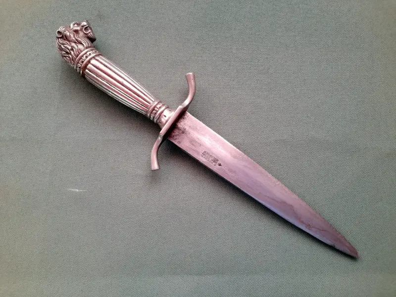 Cuchillo Daga Antigua F. Herder Abr. Sohn 1935 - 5