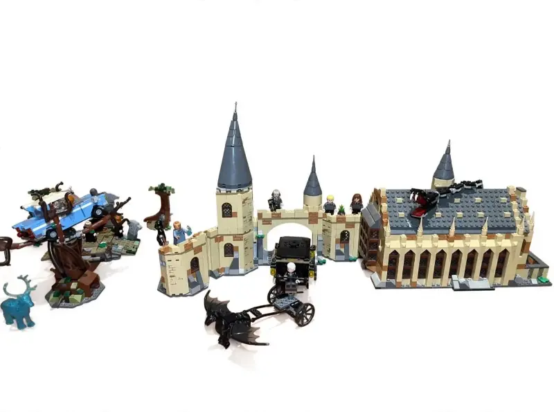 Set de construcción castillo mágico con figuras - 1