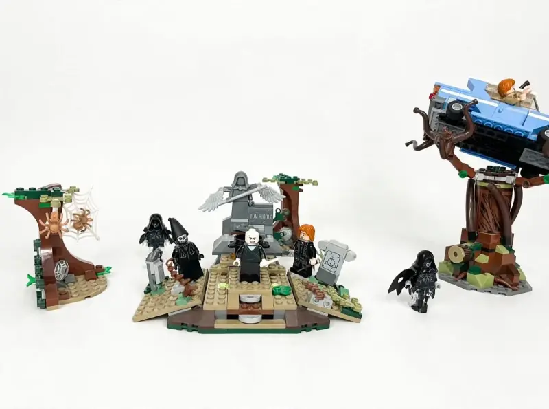 Set de construcción castillo mágico con figuras - 4