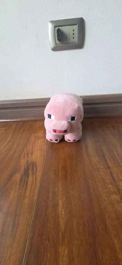 Peluche Cerdo Minecraft Rosa - miniatura 1