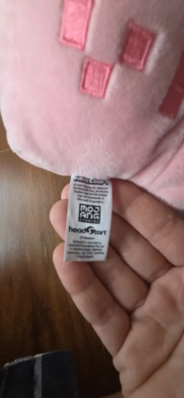 Peluche Cerdo Minecraft Rosa - 4