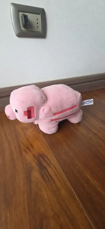 Peluche Cerdo Minecraft Rosa - miniatura 6