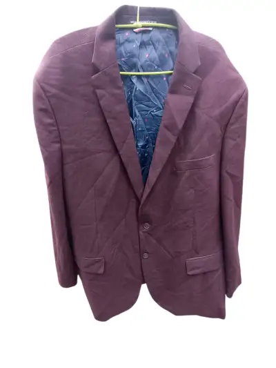 Blazer Tommy Hilfiger burdeos Talla 52 - miniatura 1