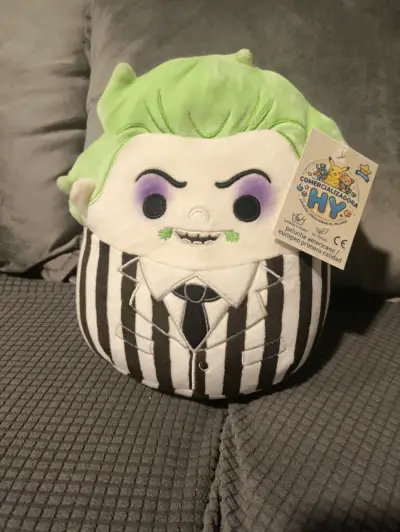 Peluche Beetlejuice con diseño a rayas - miniatura 1