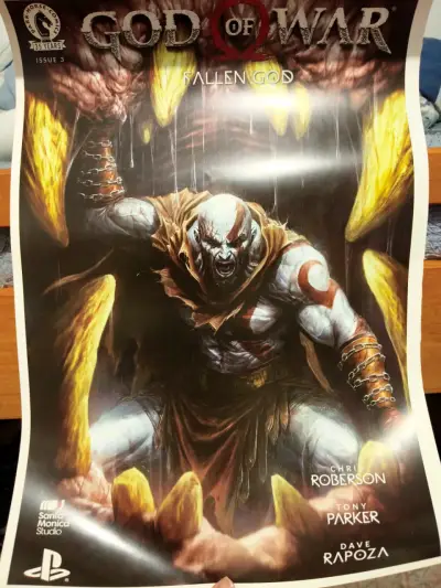 Pósters God of War FGI3, CMIYGL y Digital Circus - miniatura 1