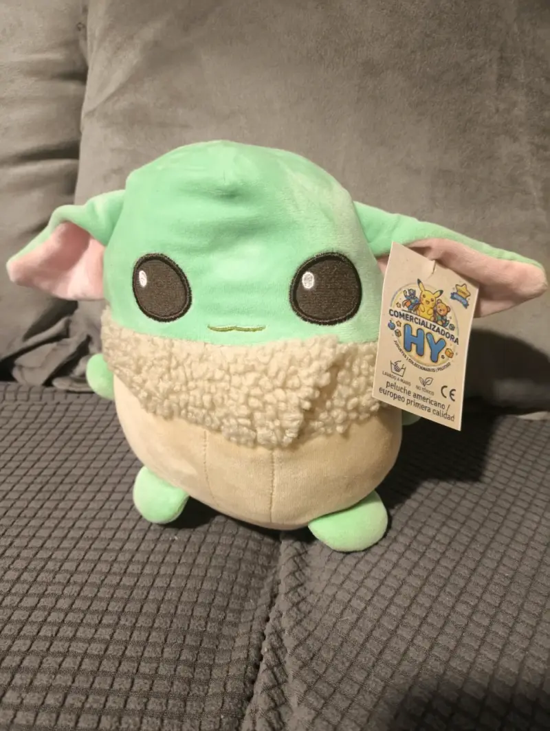 Peluche Baby Yoda Star Wars verde - 1