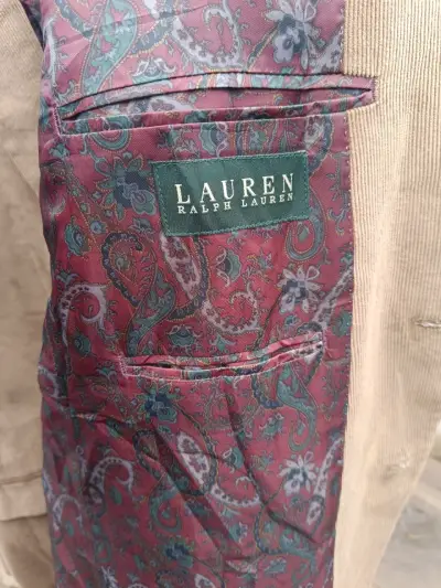 Blazer beige Ralph Lauren Talla 50 aprox. - miniatura 4