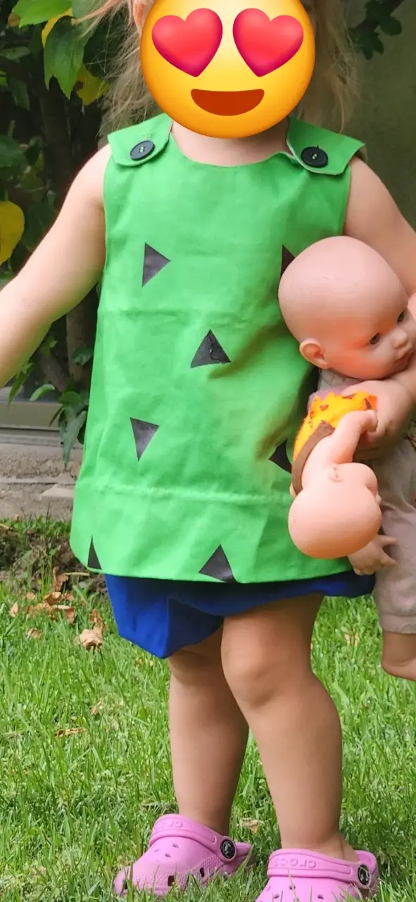 Disfraz Pebels  2- 3 años con muñeco de regalo - 2