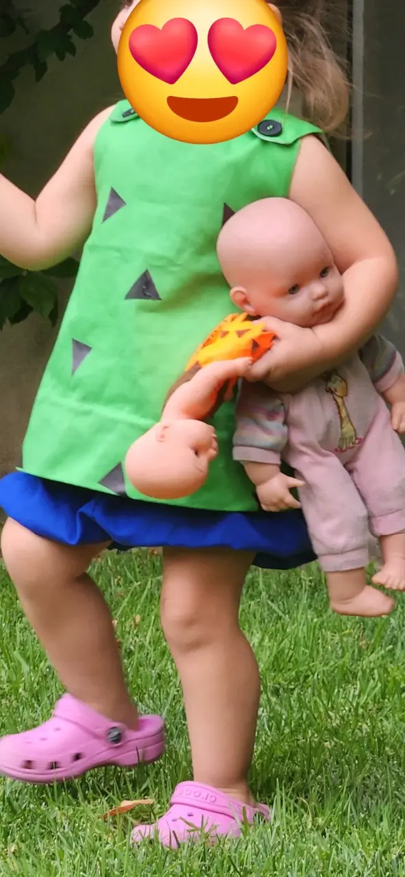 Disfraz Pebels  2- 3 años con muñeco de regalo - 3
