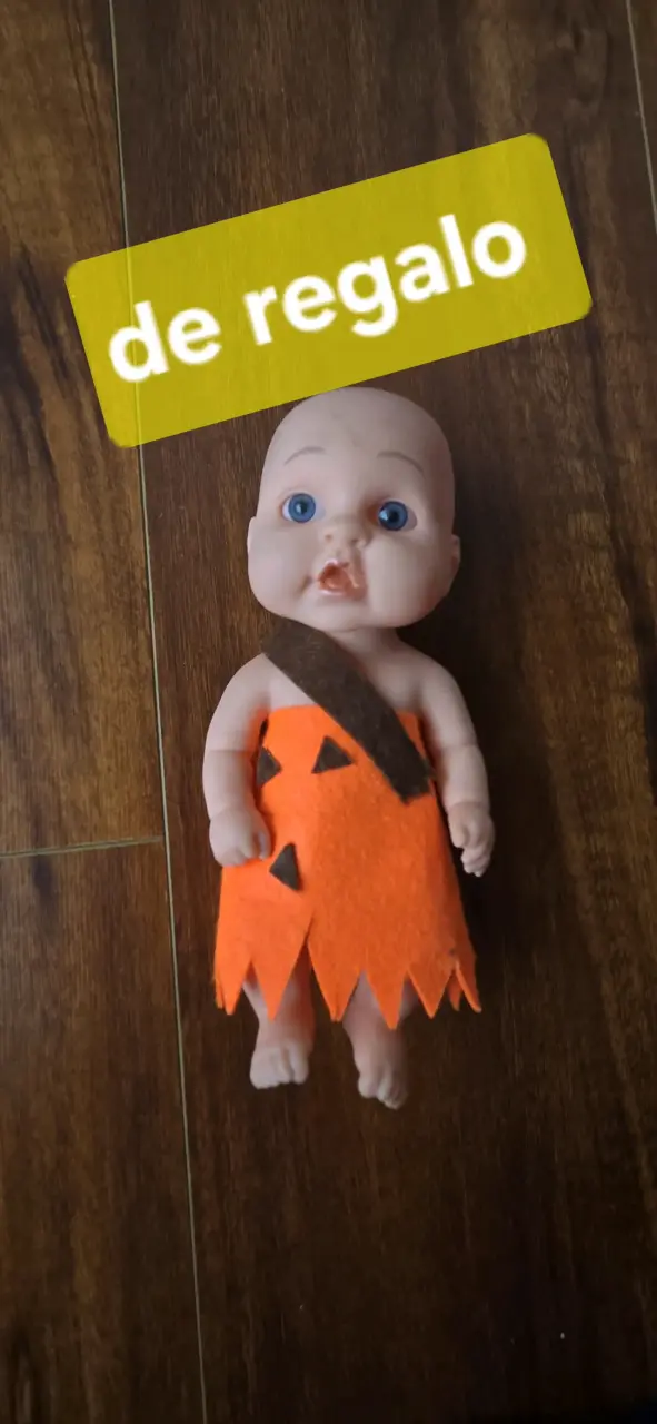 Disfraz Pebels  2- 3 años con muñeco de regalo - 4