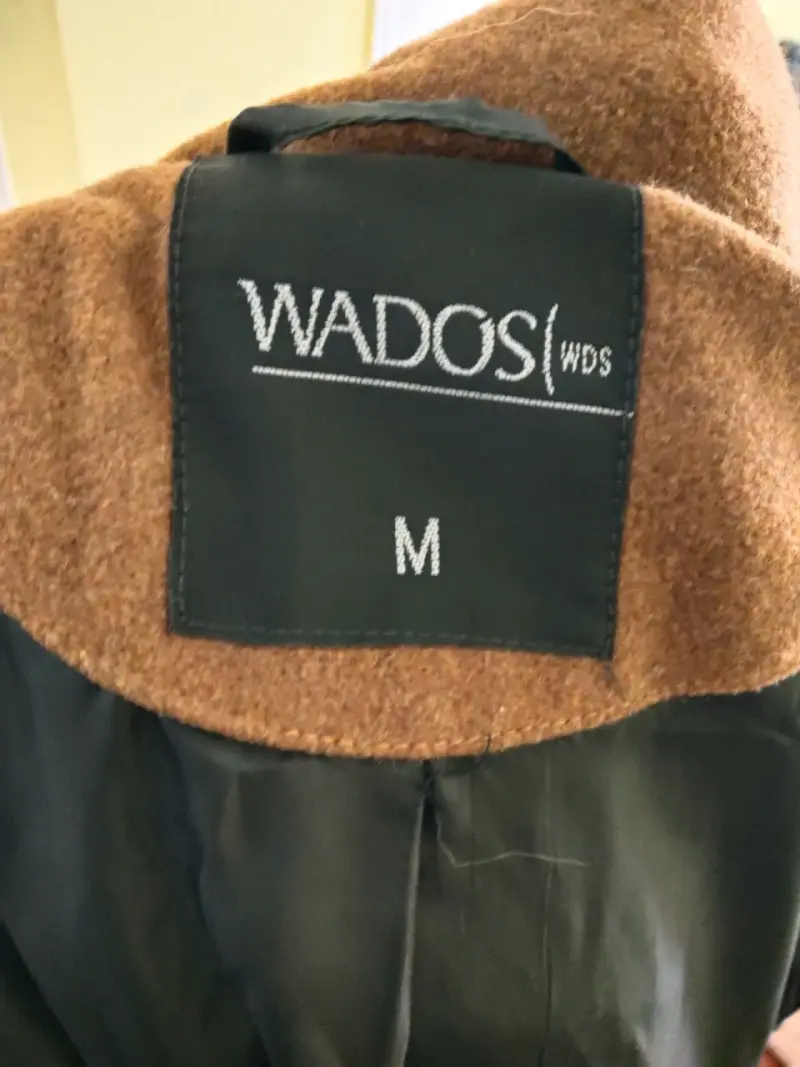 Abrigo marrón con capucha Wados talla M - 3