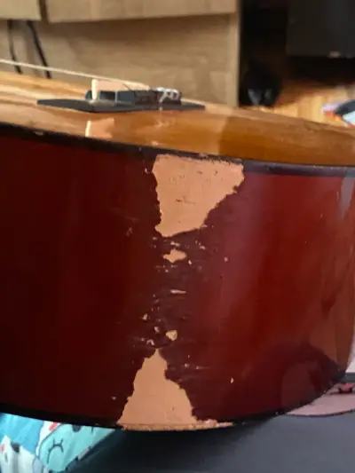 Guitarra clásica acústica Agostini - miniatura 4
