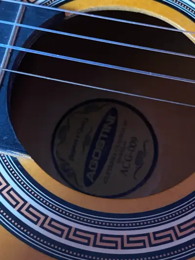 Guitarra clásica acústica Agostini - miniatura 5