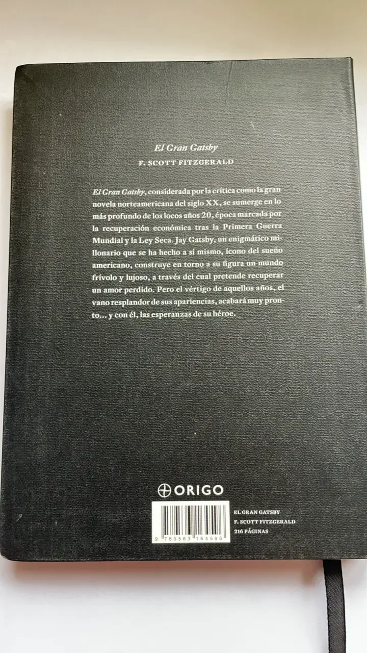 Libro El Gran Gatsby de F. Scott Fitzgerald - 2