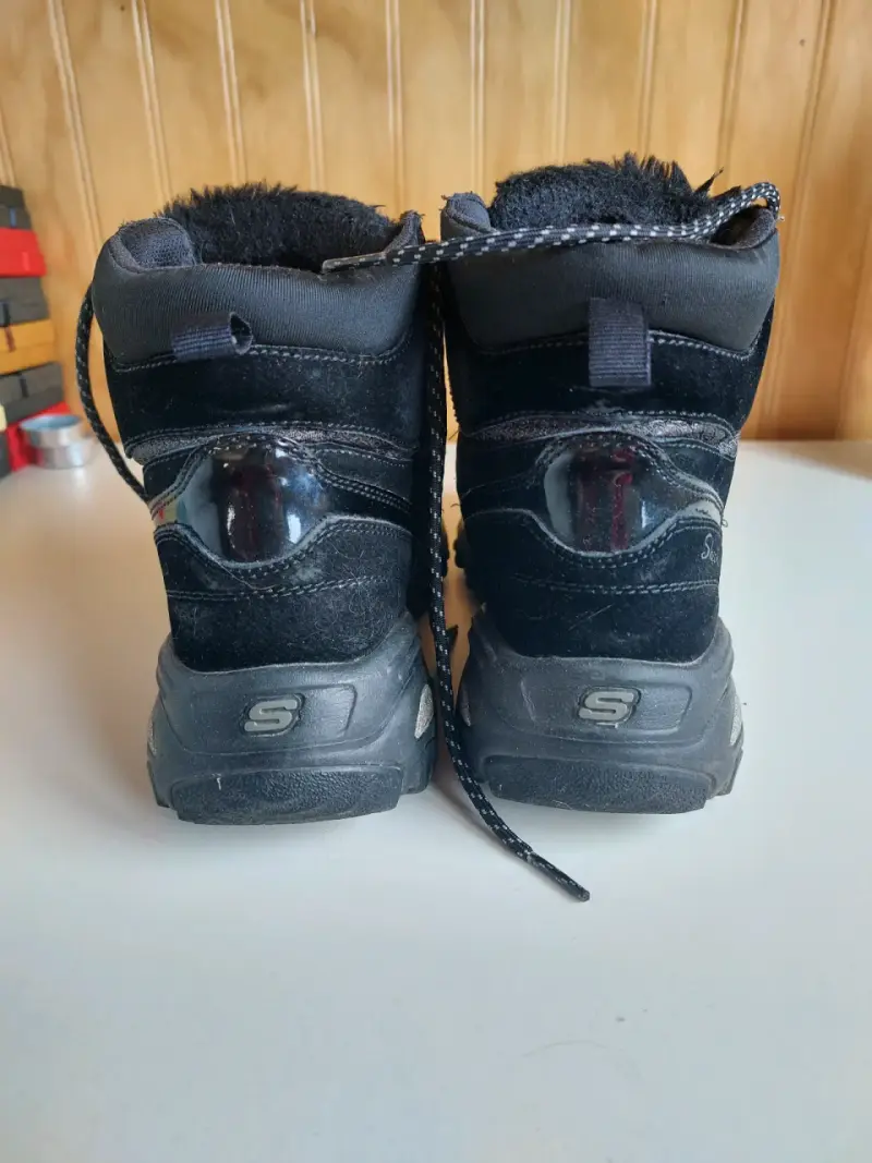 Botas de invierno Skechers negras para mujer - 3