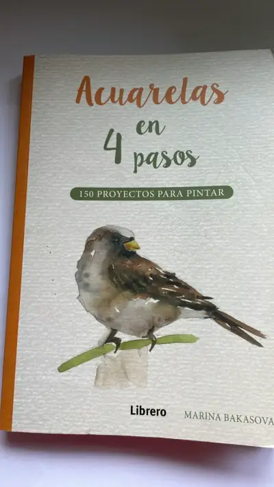 Libro Acuarelas en 4 Pasos de Marina Bakasova - miniatura 1