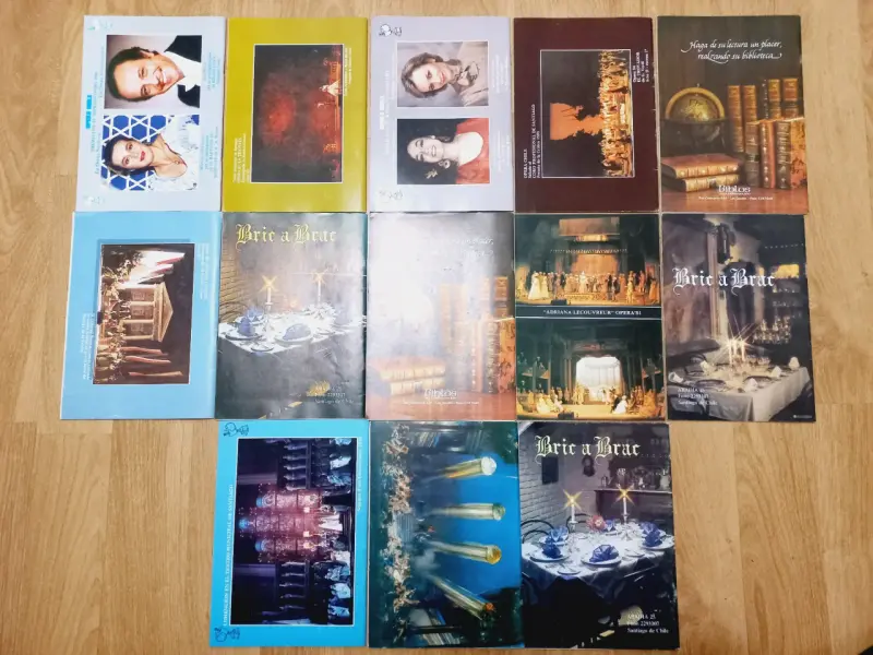 Colección de revistas Opera Chile vintage - 2