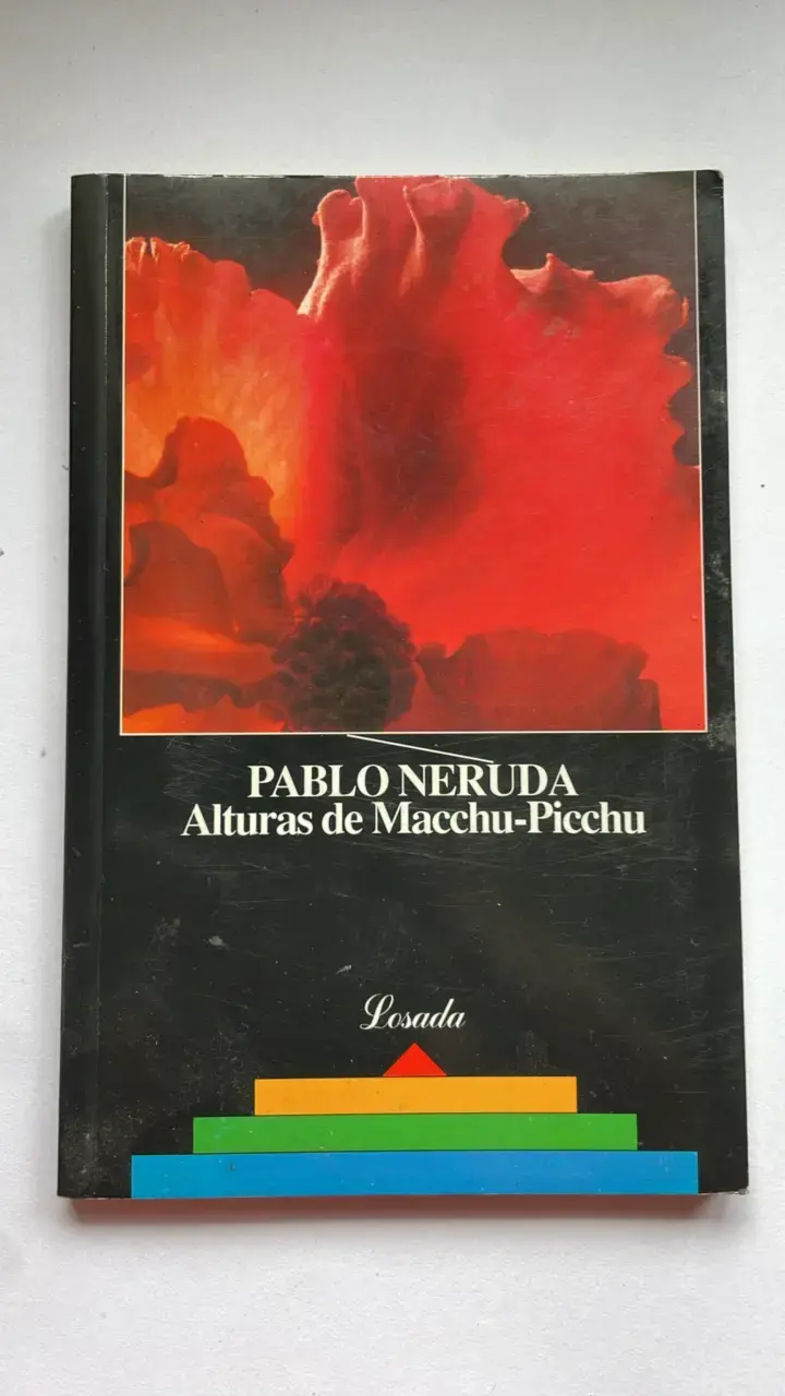 Libro Alturas de Macchu Picchu de Pablo Neruda - 1
