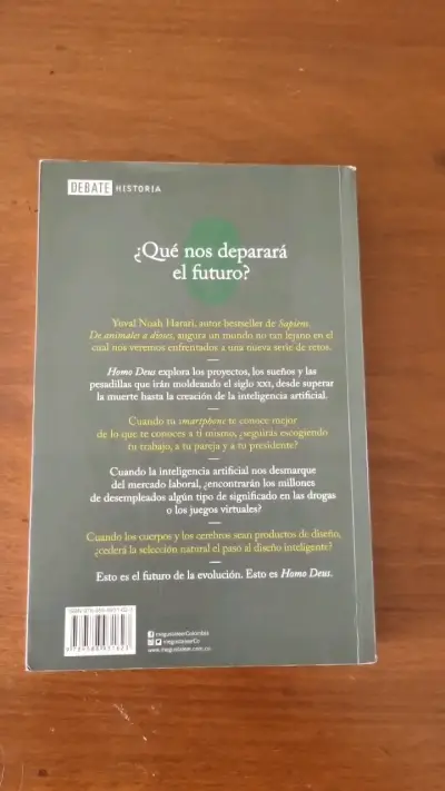 Libro Homo Deus de Yuval Noah Harari - miniatura 2