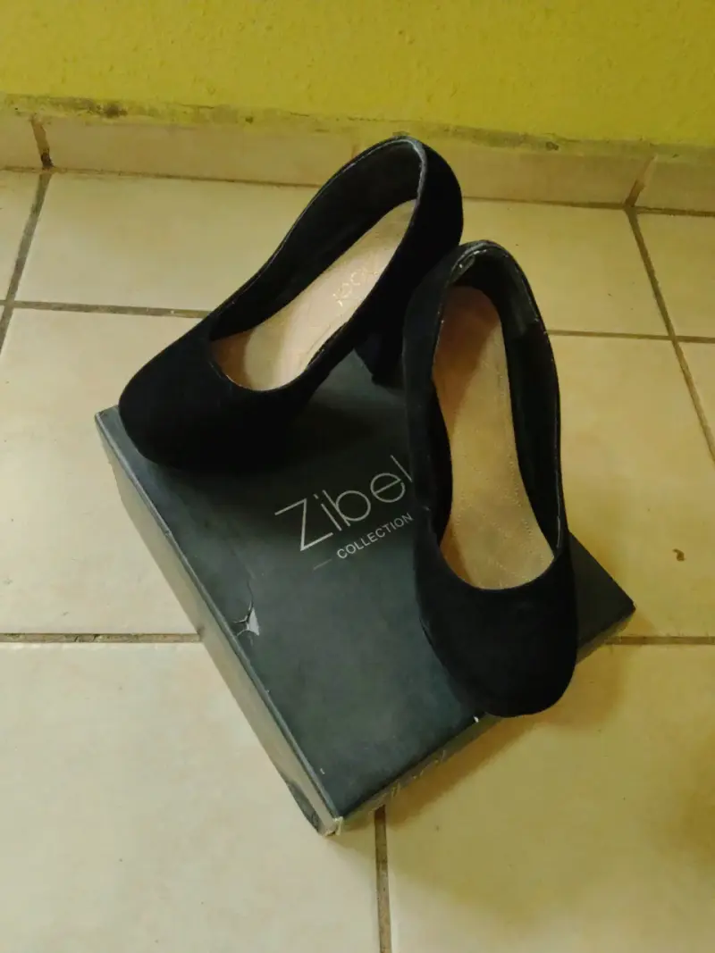 Zapatos de Tacón Alto Negros Zibel - 2