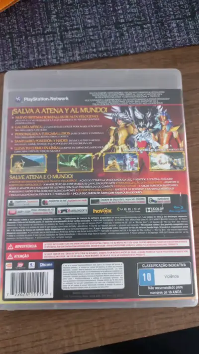 Juego PS3 Los Caballeros del Zodiaco: Soldados Valientes - miniatura 1