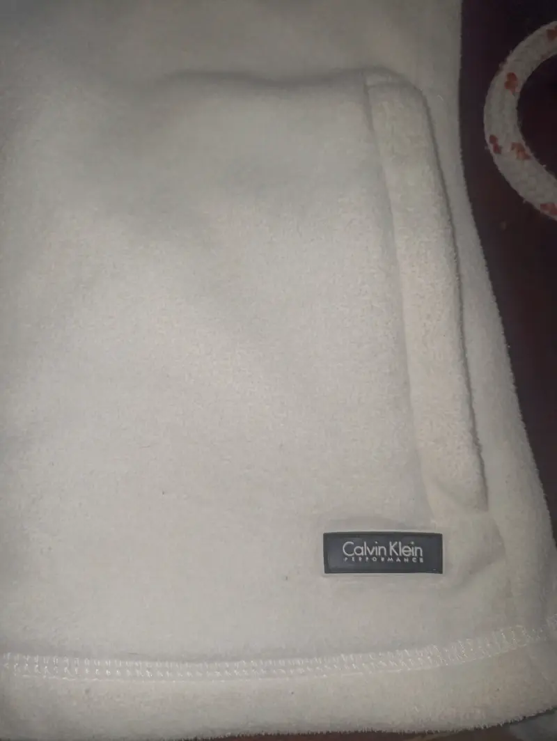 Chaqueta de polar blanca Calvin Klein Performance - 5