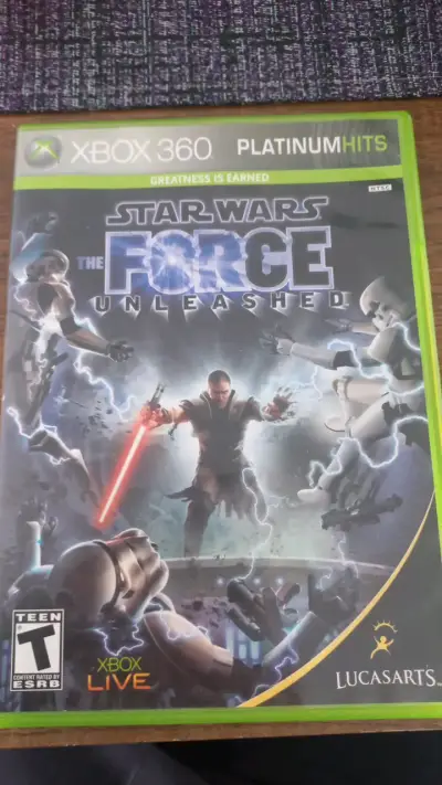 Juego Xbox 360 Star Wars The Force Unleashed - miniatura 1