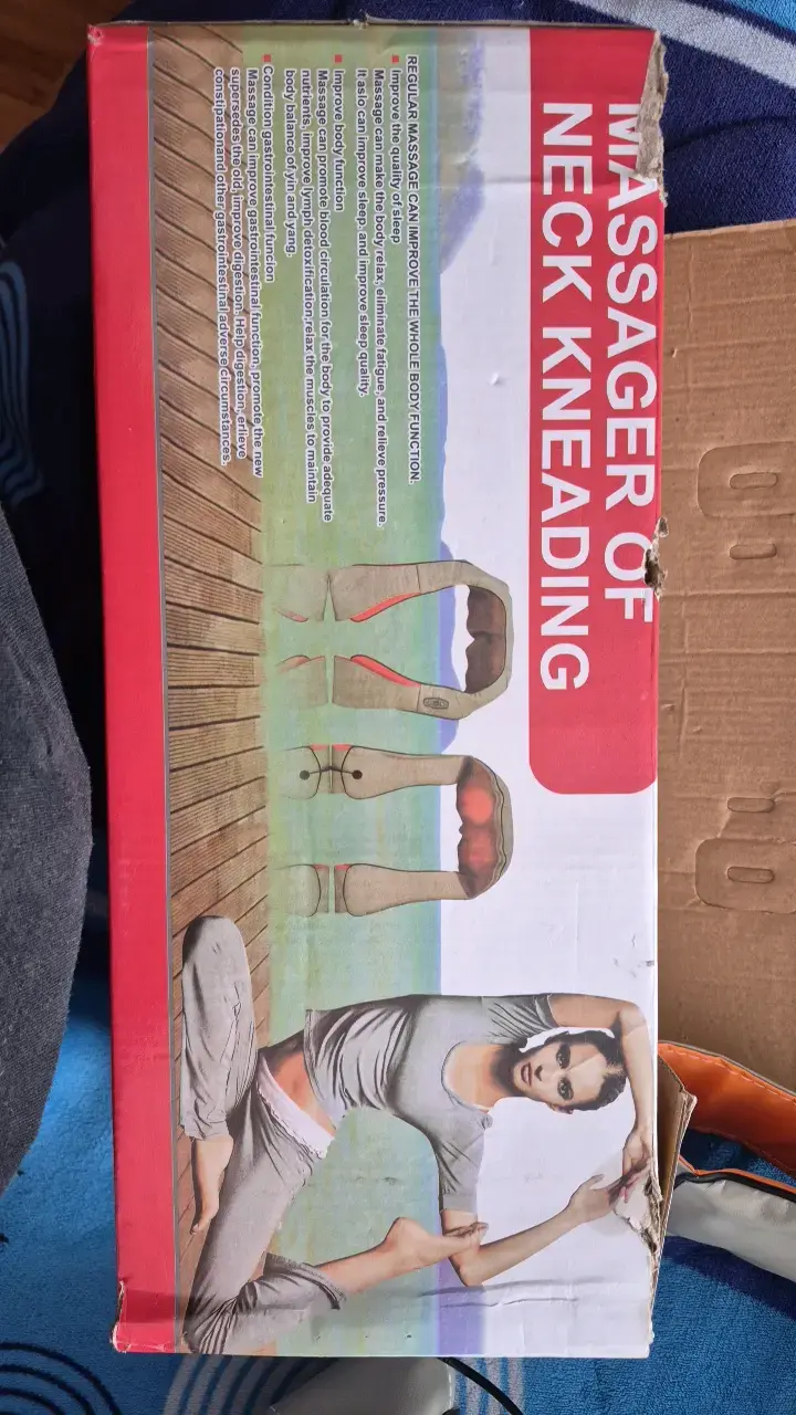 Masajeador de cuello y hombros eléctrico con calor - 5
