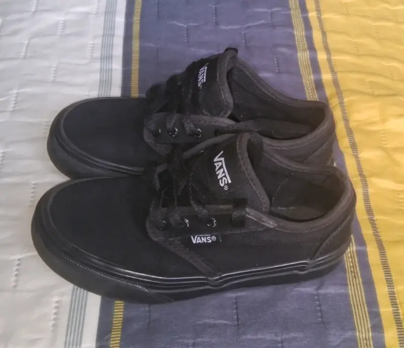 Zapatillas Vans Atwood Black Niño Originales - 1